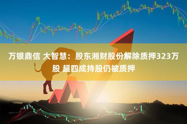 万银鼎信 大智慧：股东湘财股份解除质押323万股 超四成持股仍被质押